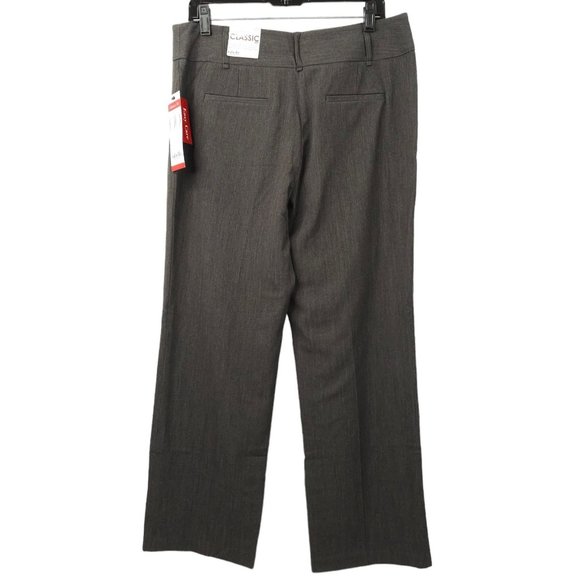 Rafaella Petite Classic Fit Pants Womens 14P Tapered Leg 2 Way Stretch Gab NEW - Picture 2 of 12